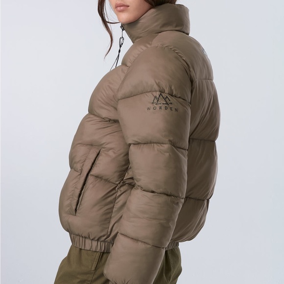 Norden Jackets & Blazers - Norden | Mia Cire Puffer in Dune